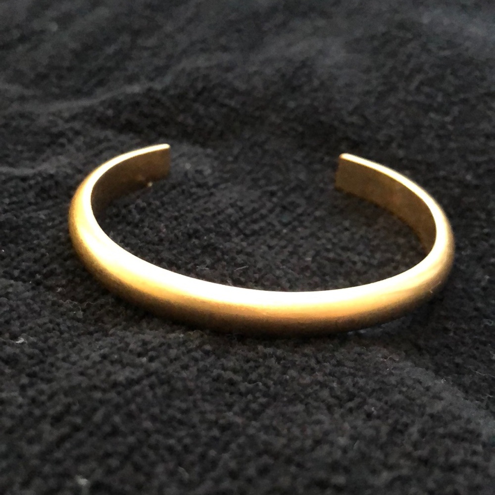 Madewell Gold Cuff Bracelet